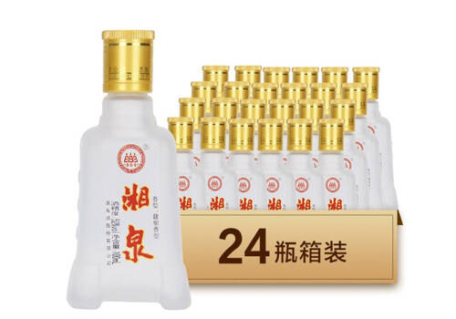 52度酒鬼酒湘泉小酒2011年老酒100mlx24瓶整箱價格？