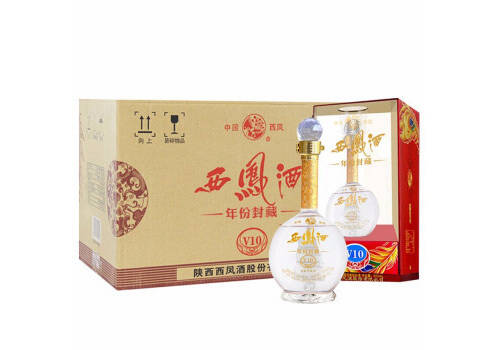 45度西鳳酒年份封藏尊享V10酒500mlx6瓶整箱價格？