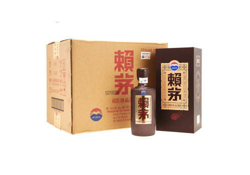 53度賴茅珍品醬香型白酒500mlx6瓶整箱價格？