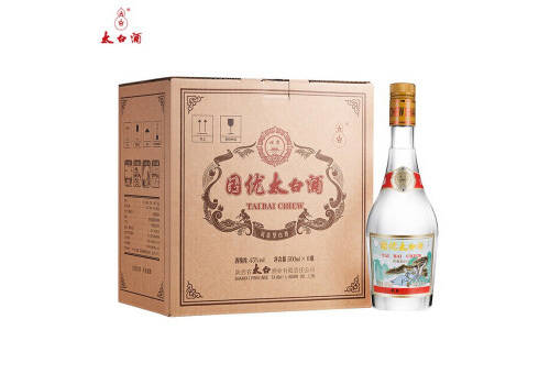 45度太白酒鳳香型國優太白光瓶口糧白酒日常飲酒整箱500ml*6瓶500mlx6瓶多少錢一瓶？