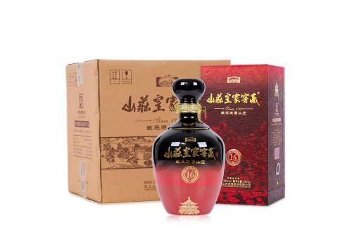 38度山莊皇家窖藏16年濃香型白酒450mlx4瓶整箱價格？