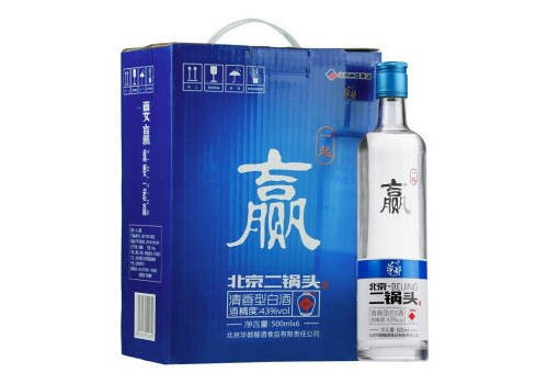 42度華都一起贏二鍋頭酒500ml多少錢一瓶？