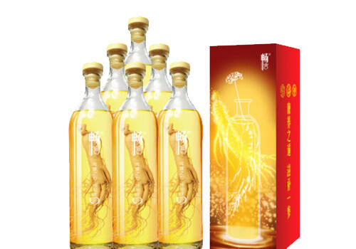 53度貴州茅臺鎮暢言人參酒500mlx6瓶整箱價格？