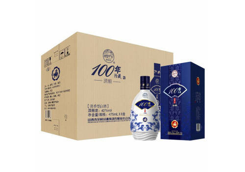 42度汾酒青花瓶清釀清香型白酒6瓶整箱價格？