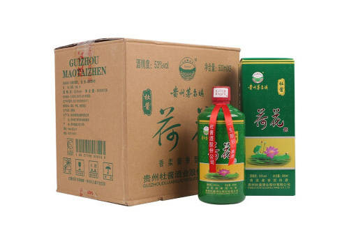 53度杜醬荷花酒綠瓶6瓶整箱價格？