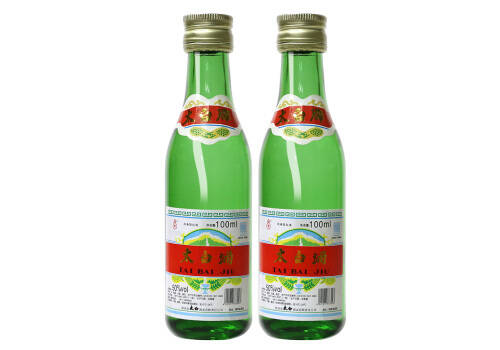 50度太白酒2013年產綠瓶普太鳳香型純糧白酒100ml*2瓶裝100mlx2瓶禮盒裝價格多少錢？