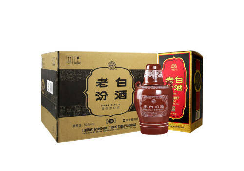 53度汾酒老白汾10清香型白酒6瓶整箱價格？