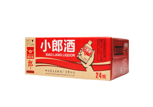 45度郎酒精釀炫彩小郎酒100mlx24瓶整箱價格？