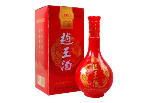 42度趙王龍鳳呈祥濃香型白酒500mlx6瓶整箱價格？