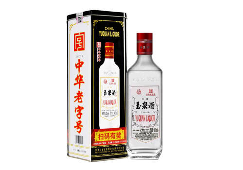 42度玉泉方瓶兼香型白酒鐵盒版485mlx6瓶整箱價格？