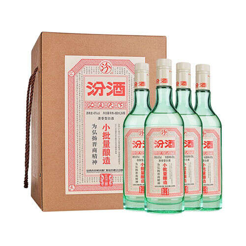 45度汾酒小批量釀造汾酒350ml4瓶整箱價格是怎樣