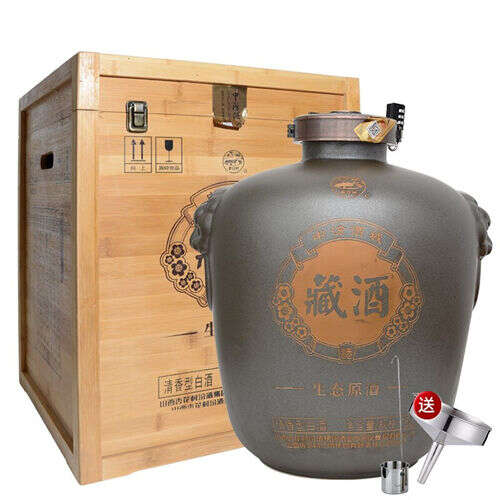 65度汾酒虎頭藏價格多少錢,65度汾酒虎頭藏清香型白酒15L價錢要多少