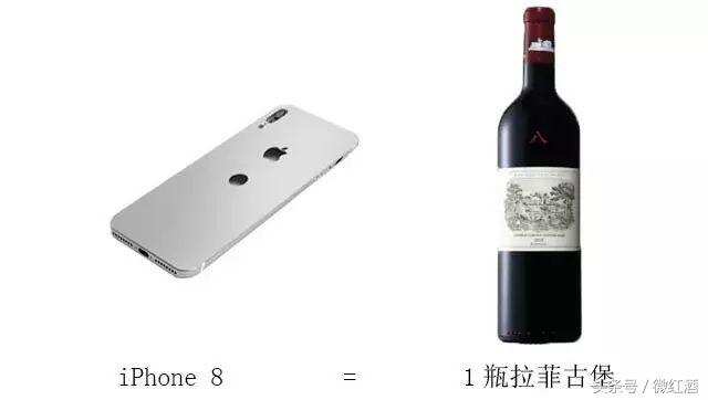 1 臺 iPhone 8 能買到什么葡萄酒？