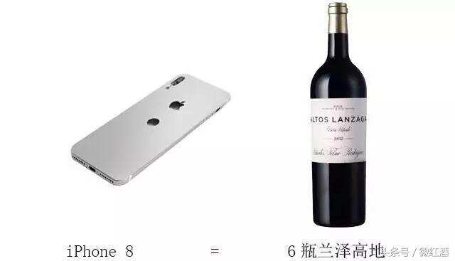 1 臺 iPhone 8 能買到什么葡萄酒？