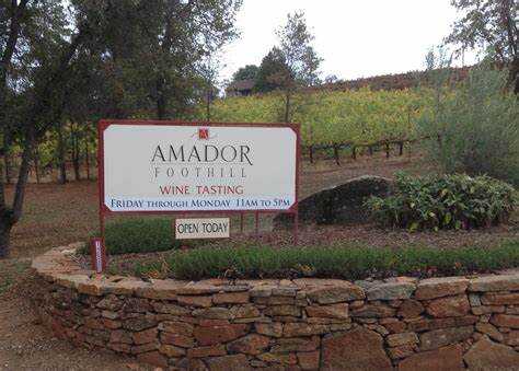 阿馬多爾山麓酒莊 Amador Foothill Winery