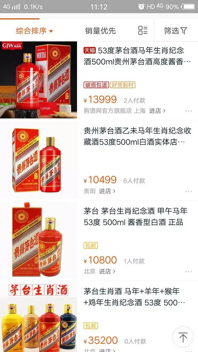 羊年茅臺18800元/瓶，生肖茅臺恐引新一輪炒作，投資需謹慎