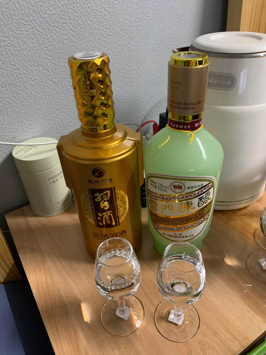 云門陳釀和金鉆習酒口感測評分享