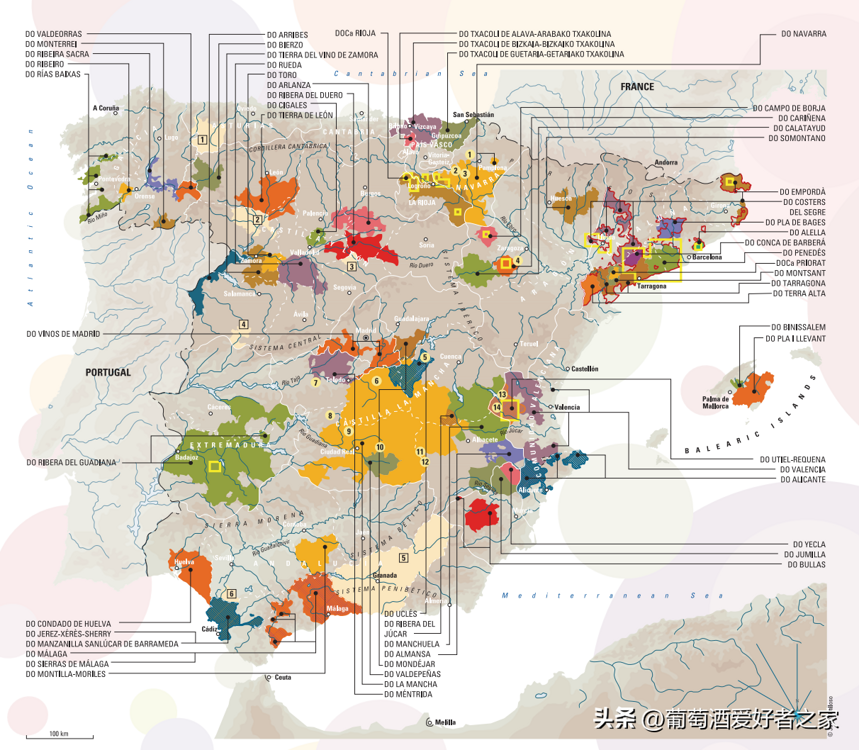 帶你走進西班牙葡萄酒系列之產區介紹（二）