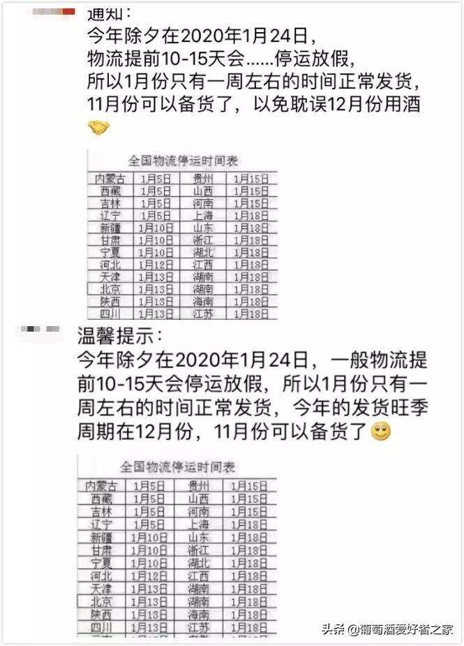 物流停運表出爐，備貨高峰期已來，你準備好了嗎？