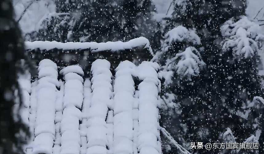 東方國賓：大雪翩躚萬籟靜，時逢冬盡有酒樽