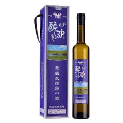 63度牧牛酒業醉驢細高瓶清香型白酒大約多少錢