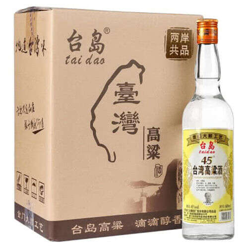 45度臺島臺灣高粱酒600ml6瓶整箱一般價位