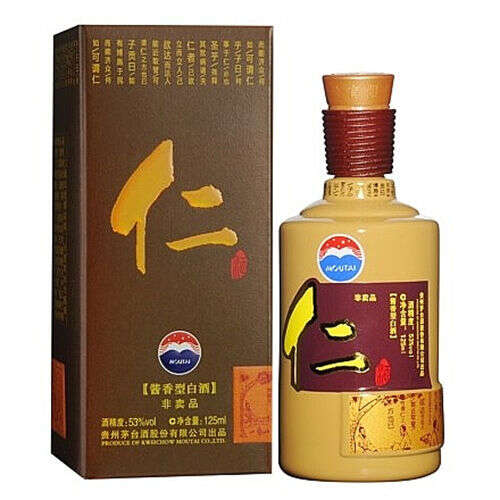 53度茅臺仁酒醬香型白酒500ml價格多少,53度茅臺仁酒通常價格