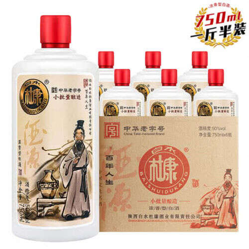 50度白水杜康酒白瓷瓶750ml6瓶整箱價錢貴不貴,50度白水杜康酒白瓷瓶750ml6瓶整箱一般什么價位